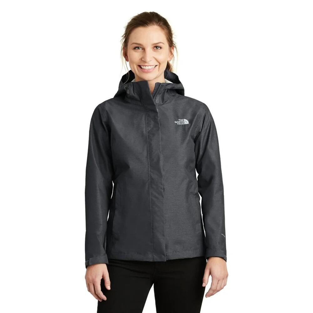 The North Face Venture 2 Dryvent Waterproof Hood Rain Shell Jacket Mens XS Gray - Picture 3 of 9